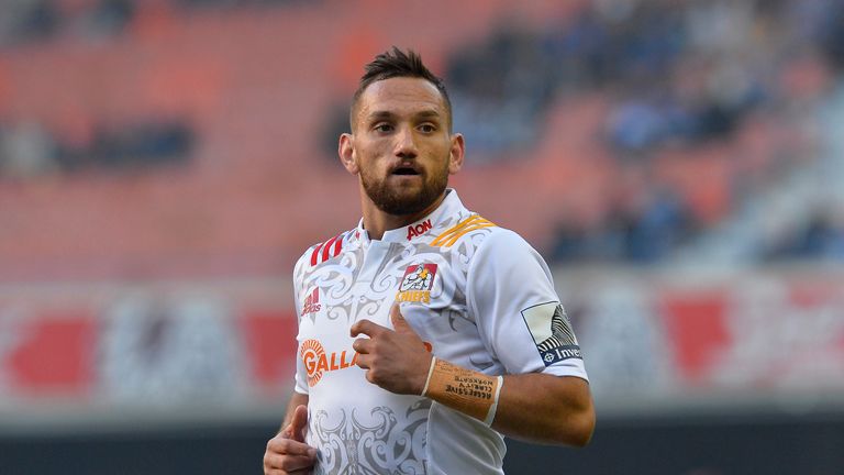 Aaron Cruden co-captains the Chiefs from fly-half