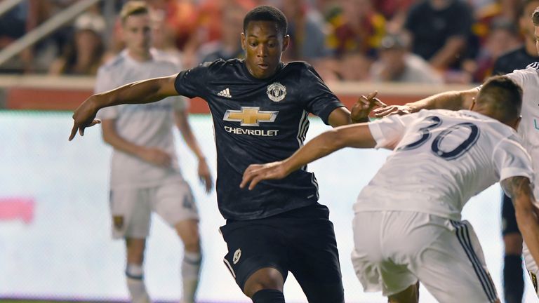 Anthony Martial needs to be more consistent for United, according to Jose Mourinho
