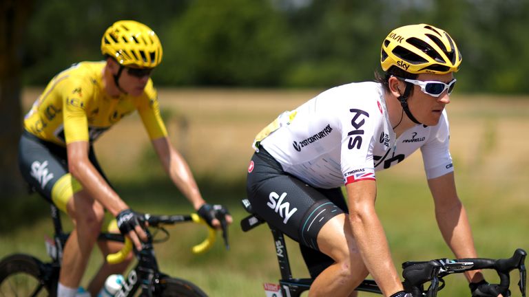 Geraint Thomas has been forced to abandon