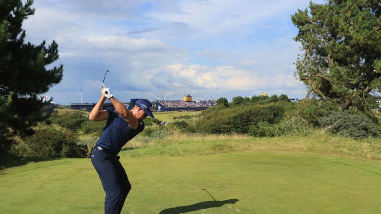 Henrik Stenson is a big fan of the bunkers at Royal Birkdale