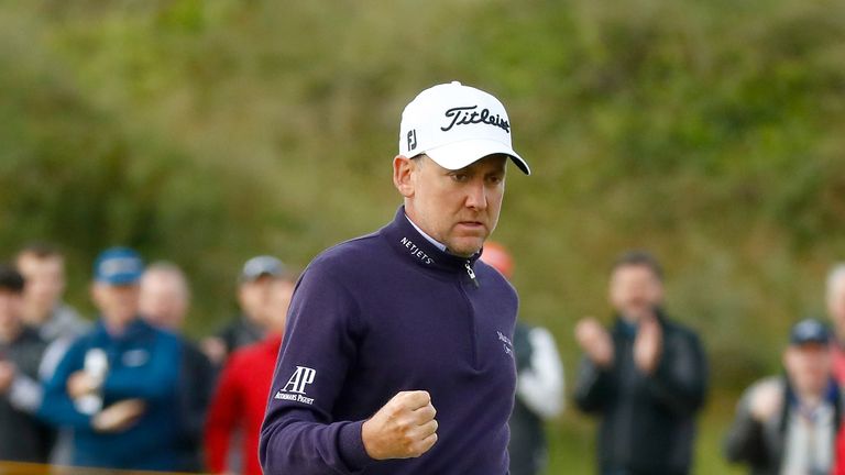 Poulter carded four birdies and just one dropped shot on day one