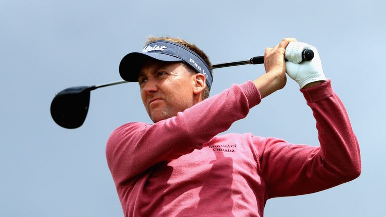 Ian Poulter is an early starter with Russell Knox and Alex Noren