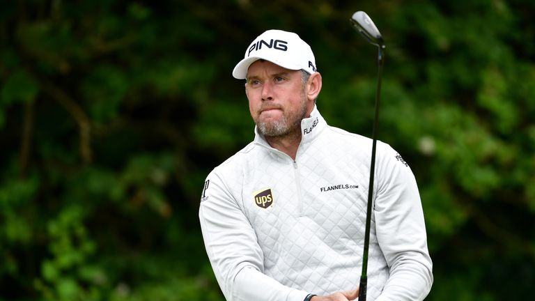 Lee Westwood played alongside Rahm in the first two rounds of The Open