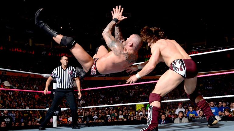 Randy Orton's attempts to hit Daniel Bryan with an RKO were thwarted during his WWE Championship match in 2013