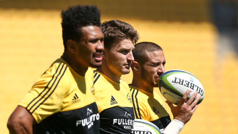 Ardie Savea, Beauden Barrett and TJ Perenara all start for the Hurricanes