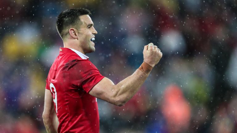 Conor Murray scored his fourth try against New Zealand as the Lions levelled the series