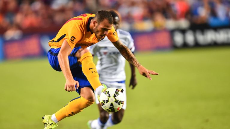 Sandro Ramirez spent two seasons in Barcelona's senior squad