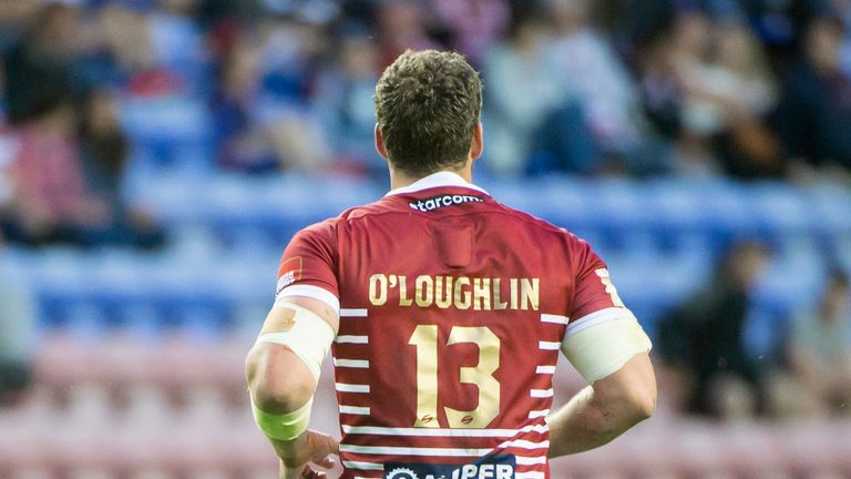 Sean O'Loughlin played his 400th game for Wigan on Thursday