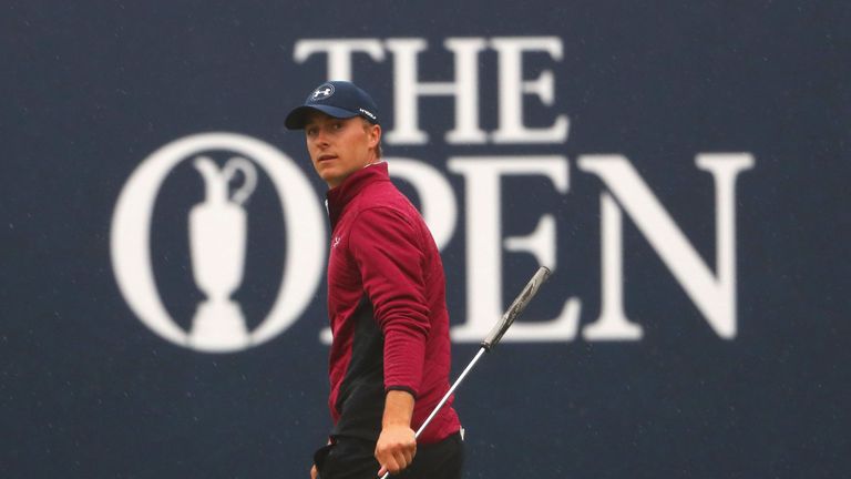 Spieth posted an eagle, three birdies and four bogeys in his round
