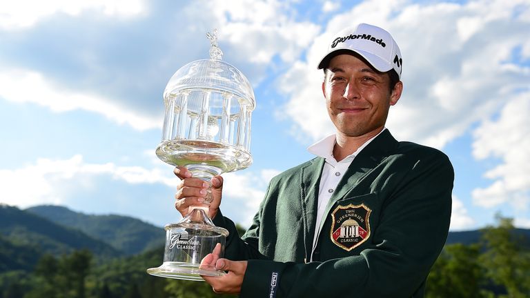 Schauffele was world No 159 before his win in West Virginia