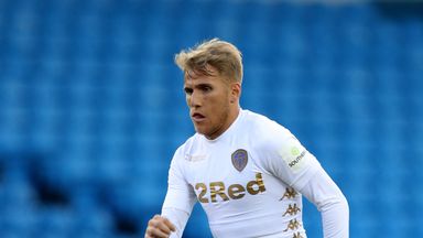 Image of Leeds United's Samuel Saiz during the Carabao Cup match against Port Vale