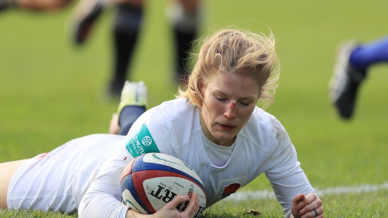 England's Lydia Thompson is nominated in the women's player of the year category