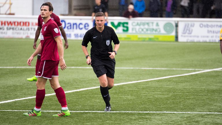 Atkin's decision to share his story publicly has been applauded by the FA, professional referees body the PGMOL, and the EFL (images courtesy of Nick Wade)