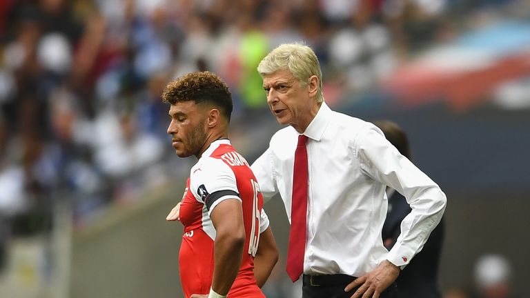 Arsene Wenger held talks with Oxlade-Chamberlain on Thursday