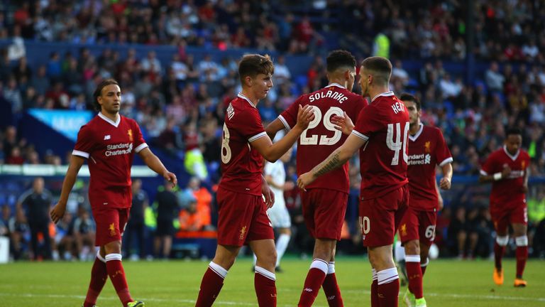 Woodburn has made just one 45-minute appearance for Liverpool's senior side this season