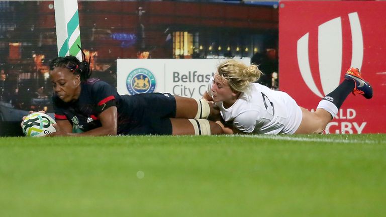 Jones' try-saving tackle on Julie Annery with 12 minutes left was another pivotal moment in the semi-final