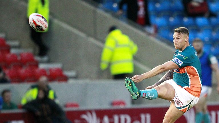 Hull KR's Jamie Ellis added six points with the boot