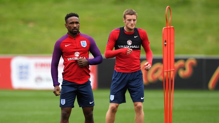 Jermain Defoe and Jamie Vardy are among a number of strikers hoping to challenge Kane for a starting place