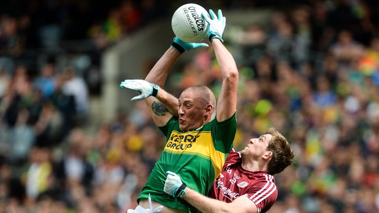 Donaghy's stature and prowess in the air are notoriously hard to contain 