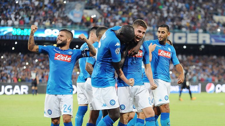 Napoli scored 94 Serie A goals last season