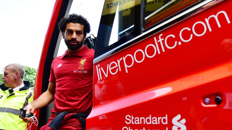 Liverpool's Mohamed Salah would go on to be one of the signings of the summer