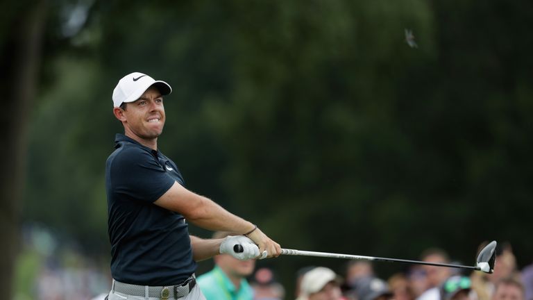 McIlroy is chasing a first major since the 2014 PGA Championship 