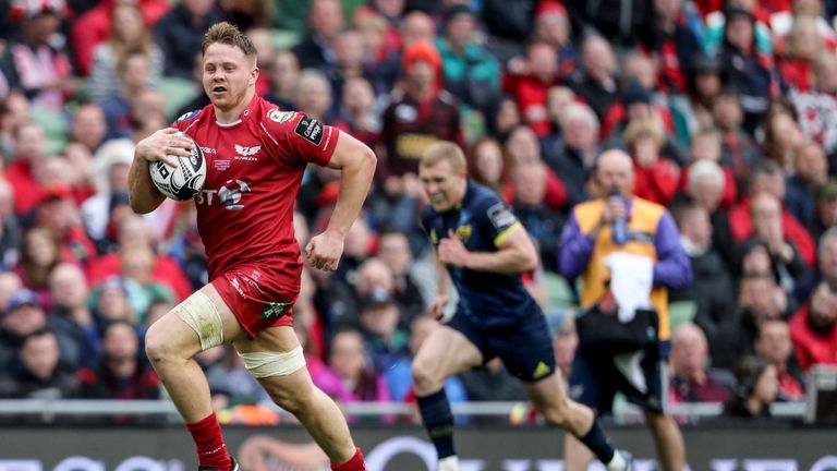 Scarlets flanker James Davies out for 12 weeks due to shoulder surgery ...