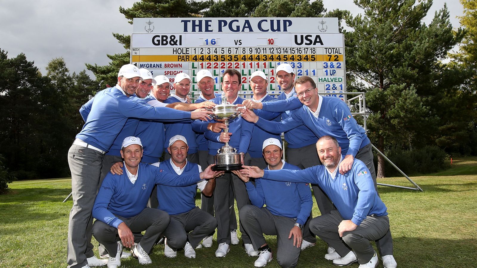 Great Britain and Ireland retain PGA Cup with 1610 win over USA Golf