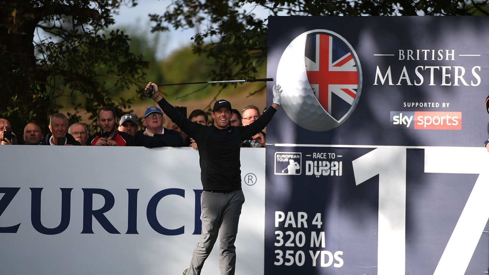 Watch as Rory McIlroy