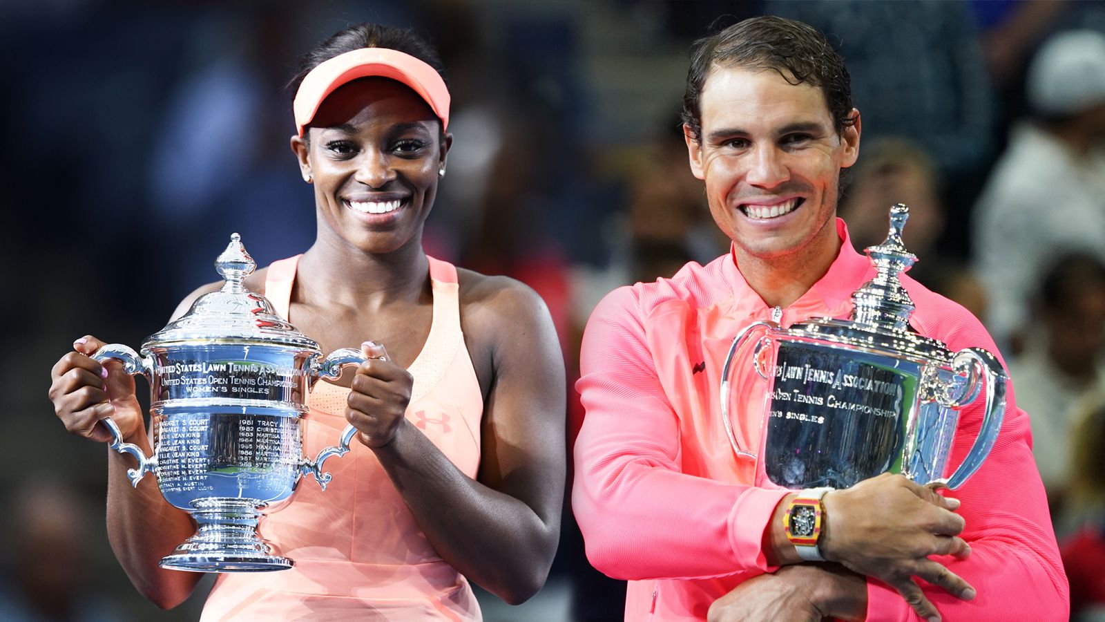 US Open 2017 Rafa Nadal and Sloane Stephens victorious in New York