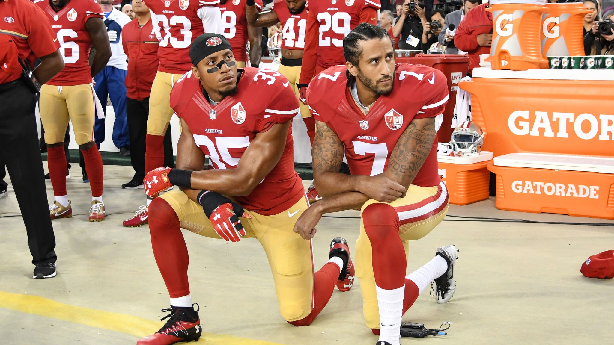 NFL and NFLPA say Eric Reid was not targeted for drug tests – The