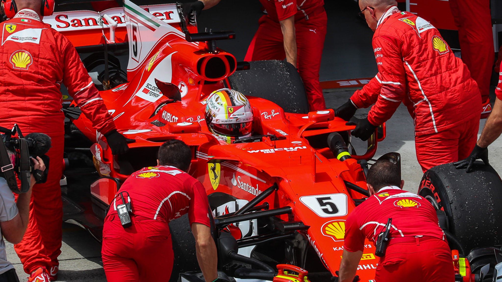 Malaysia GP: Sebastian Vettel suffers engine woe and will start at the back  | F1 News