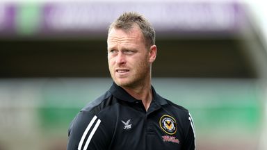 Image of Newport County manager Mike Flynn has received a nomination