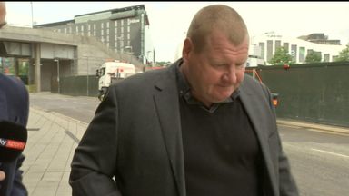 Image of WATCH: Wayne Shaw arrives at Wembley for his FA hearing
