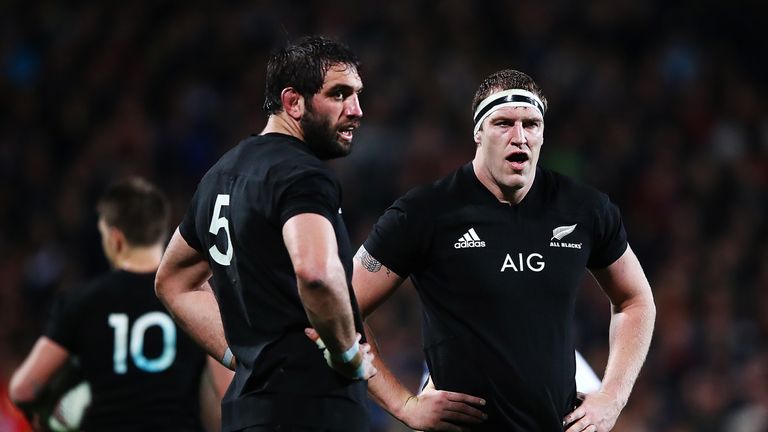 First-choice second-row pair Sam Whitelock and Brodie Retallick are rested completely for the trip to Argentina 