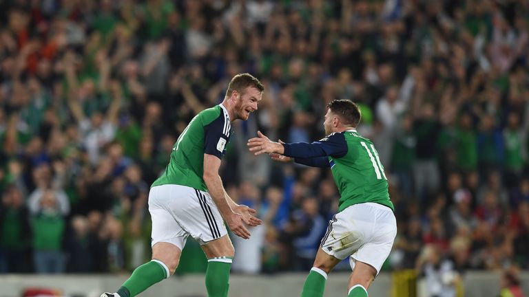 Chris Brunt scored against Czech Republic on Monday