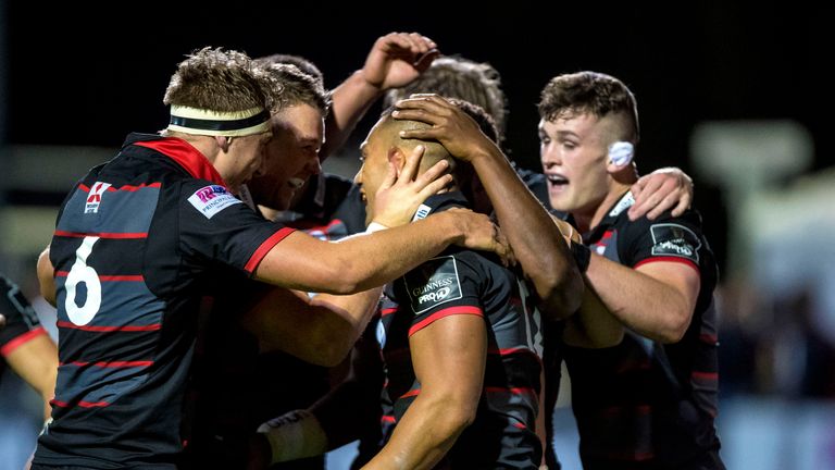 Edinburgh notched a bonus point against the Dragons with a comprehensive victory 