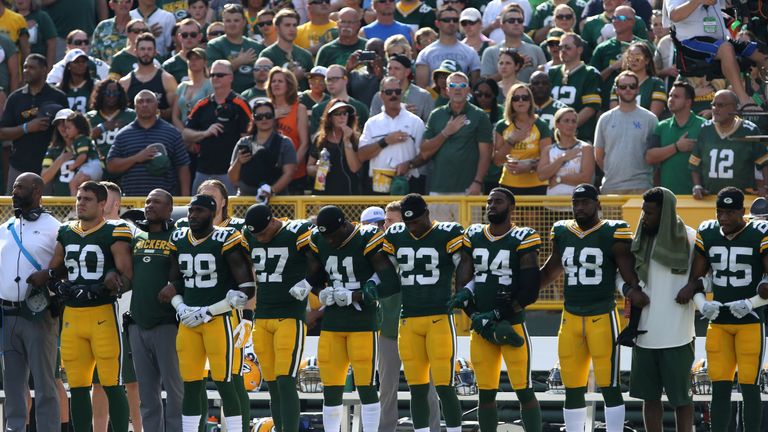 Green Bay Packers want fans to link arms as Donald Trump reaction ...