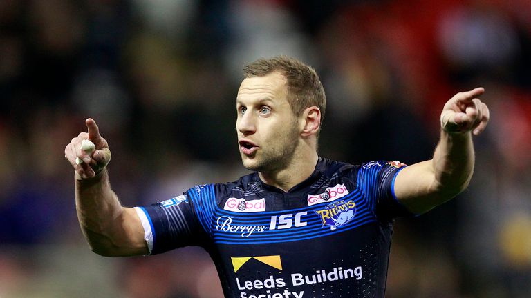 Rob Burrow will be playing his final game at Headingley on Friday night