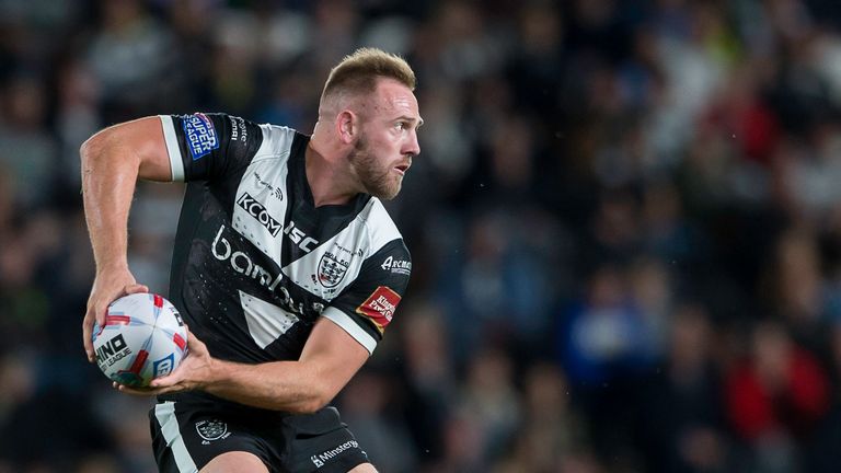 Hull FC's Liam Watts was sent off after just 23 minutes as his elbow hit Michael McIlorum while carrying 