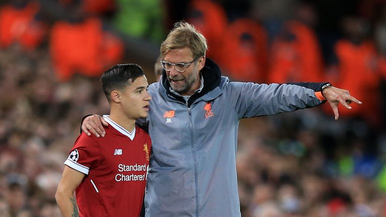 Philippe Coutinho was pursued by Barcelona throughout the summer