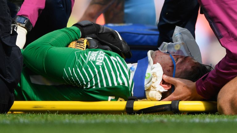 Man City Goalkeeper Ederson Suffered No 'broken Bones' After Clash With ...