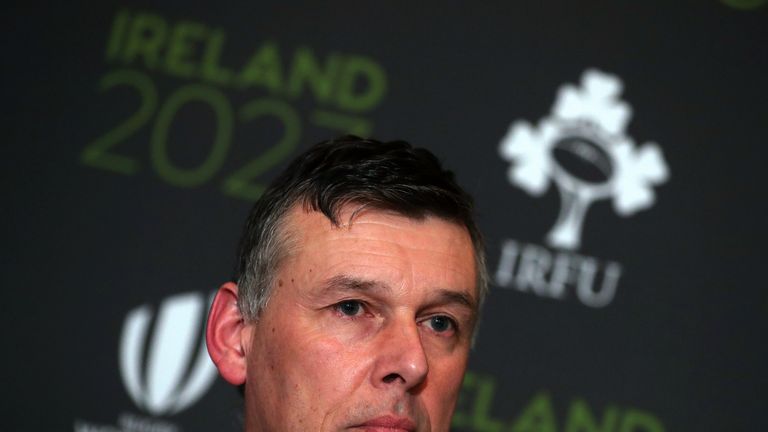 IRFU chief executive Philip Browne criticized aspects of the recommended South African bid this week 