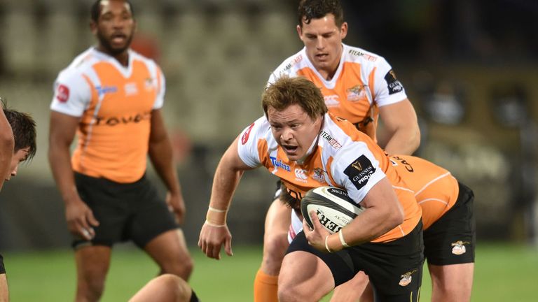 Torsten van Jaarsveld capped an eye-catching display with two tries for the hosts