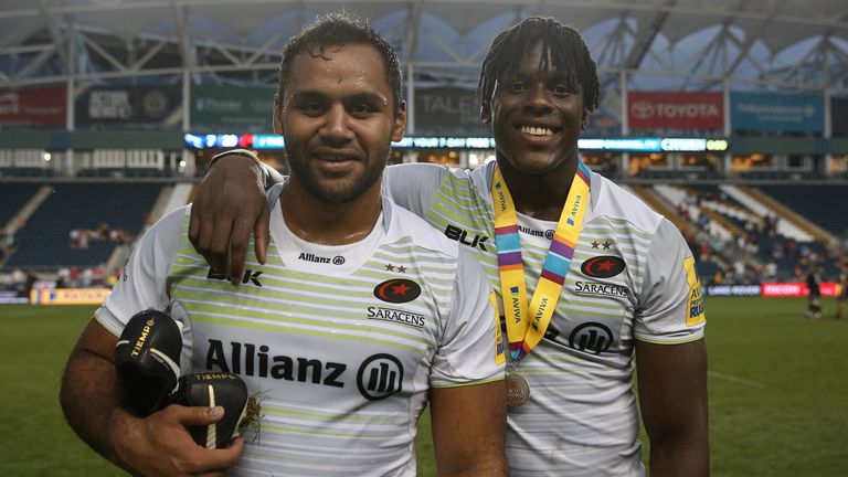Billy Vunipola and Itoje were both part of a strong Saracens starting line-up