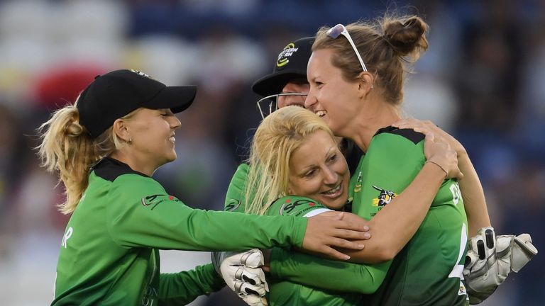 Western Storm beat Southern Vipers in last year's Kia Super League final