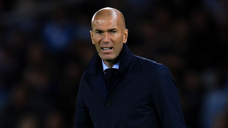 Zinedine Zidane will take charge of his 100th Real Madrid match on Saturday
