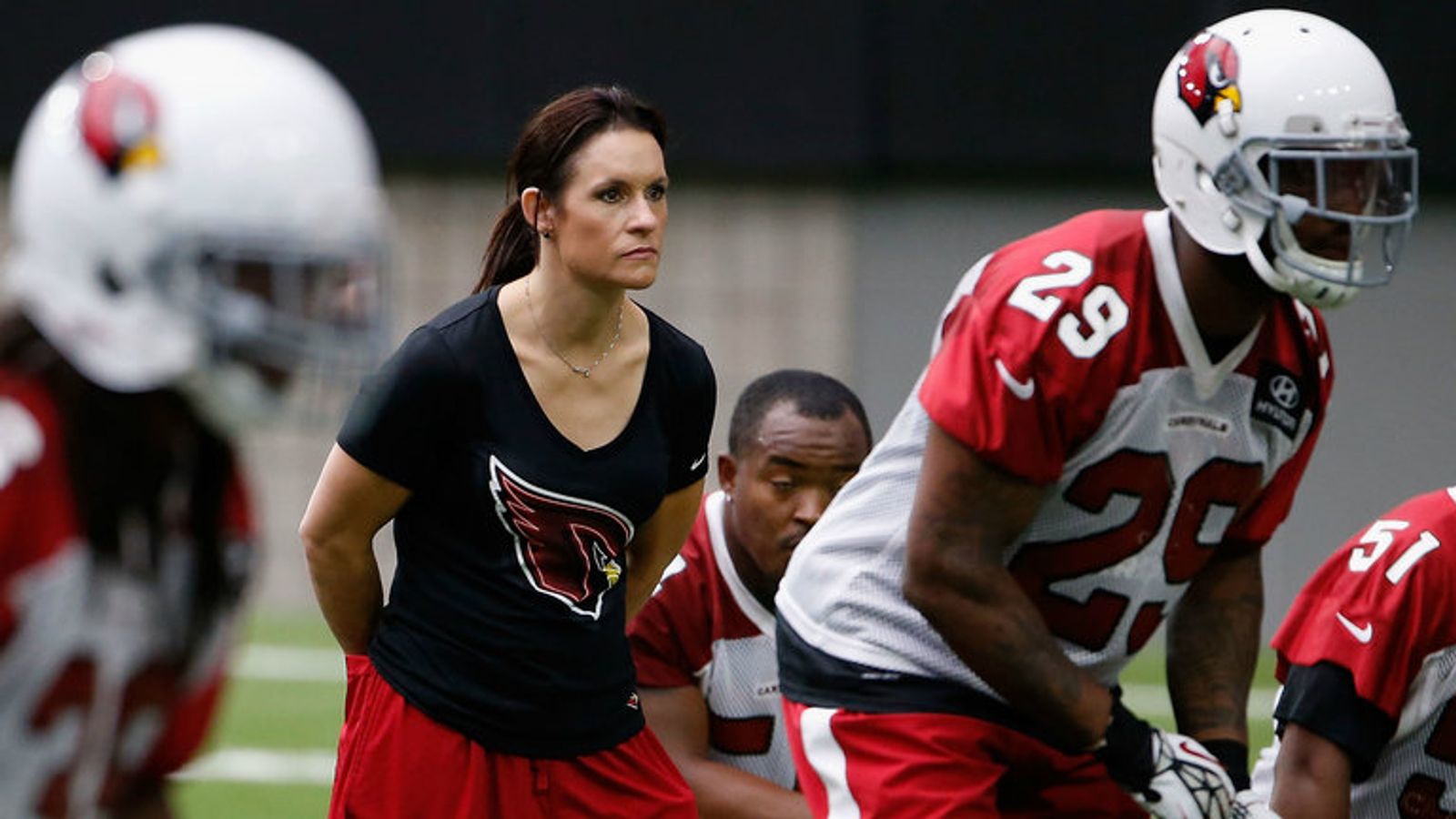 The NFL's First Female Coach on Taking a Knee and Confidence at Work