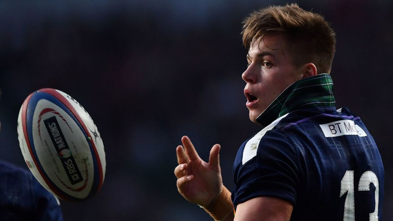 Scotland Centre Huw Jones Relishing Samoa, New Zealand And Australia ...