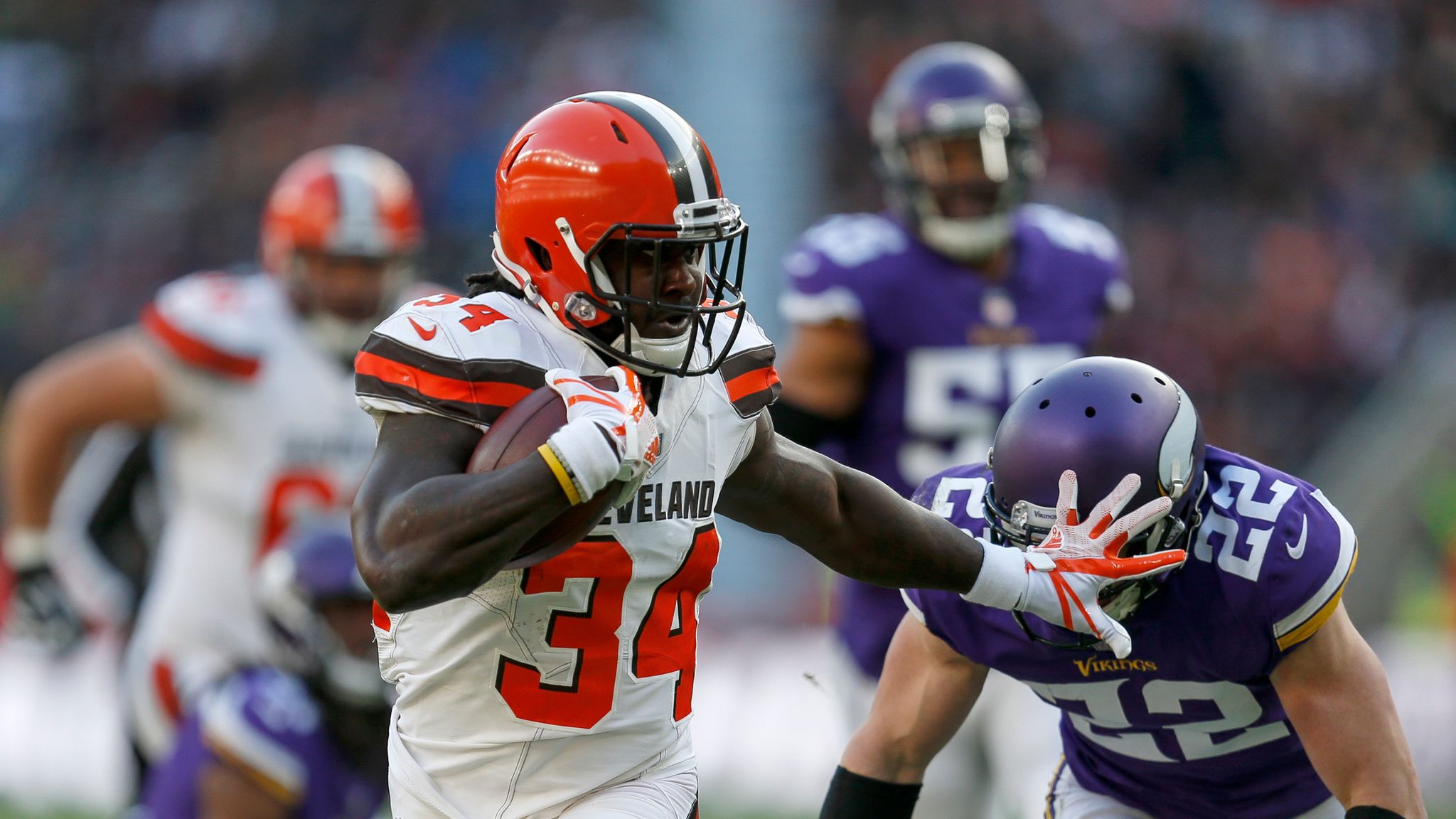 Kyle Rudolph's NFL blog: Beating the Browns at Twickenham, bye